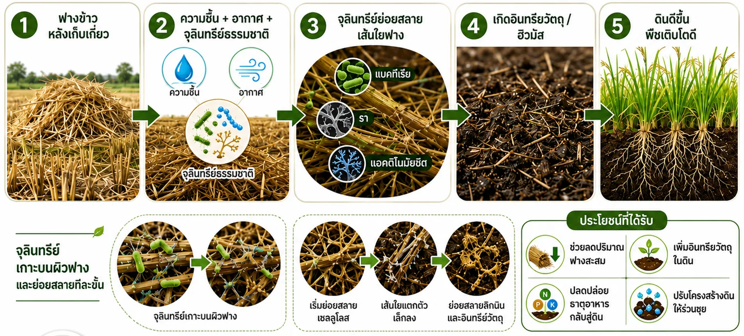 รายละเอียดคุณสมบัติฟื้นฟูดิน